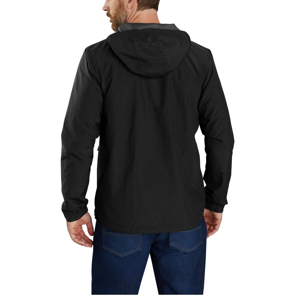 Rain Defender® Relaxed Fit Lightweight Jacket - N04-Black | Carhartt 104671 - Image 3