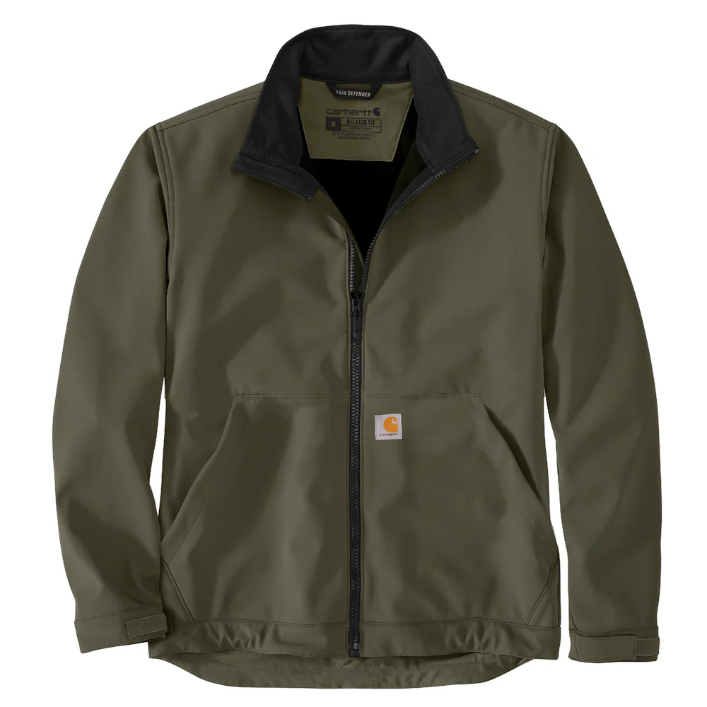 Rain Defender® Relaxed Fit Softshell Jacket - MOS-Moss | Carhartt 106438