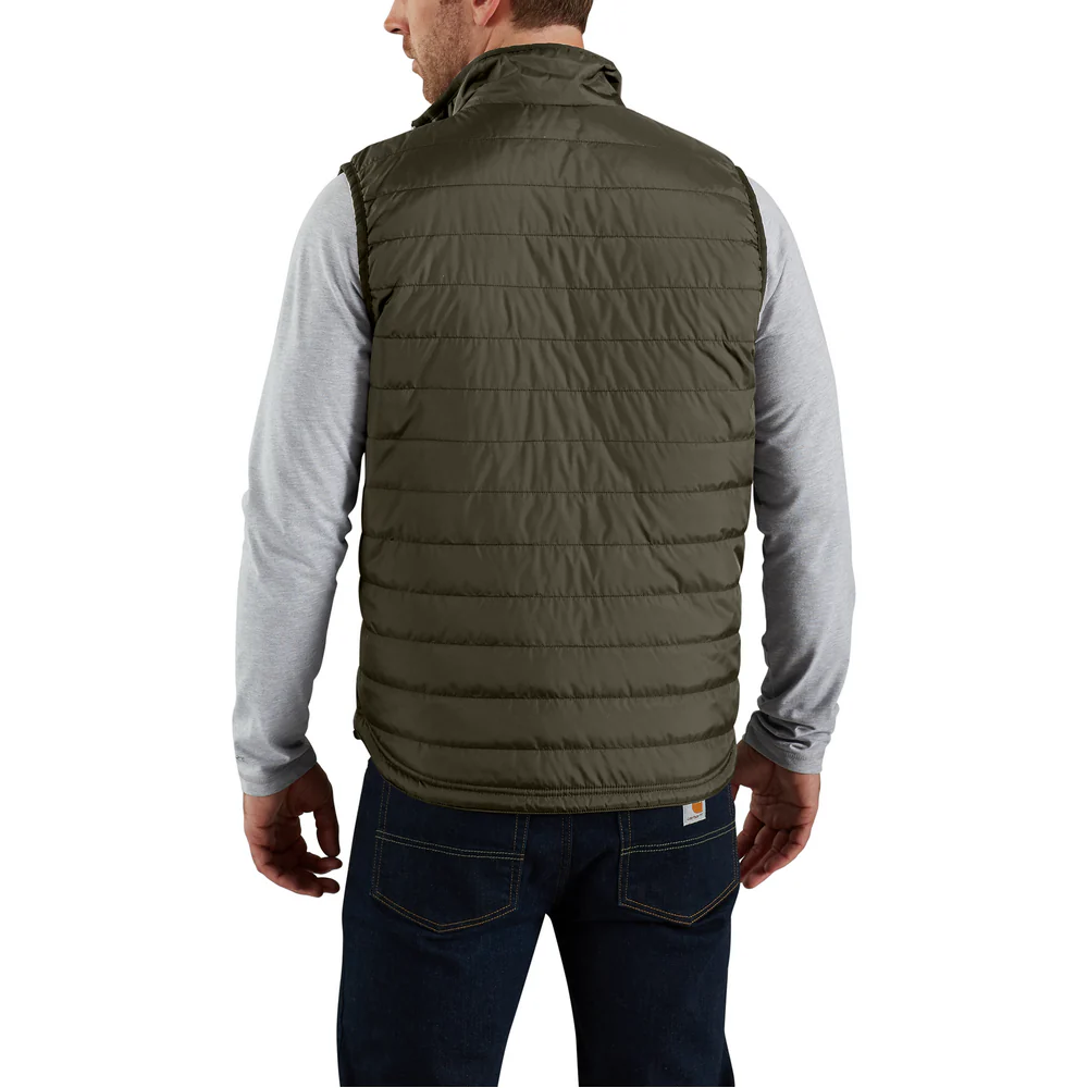 Rain Defender Relaxed Fit Lightweight Insulated Vest - MOS-Moss | Carhartt 102286 - Image 3