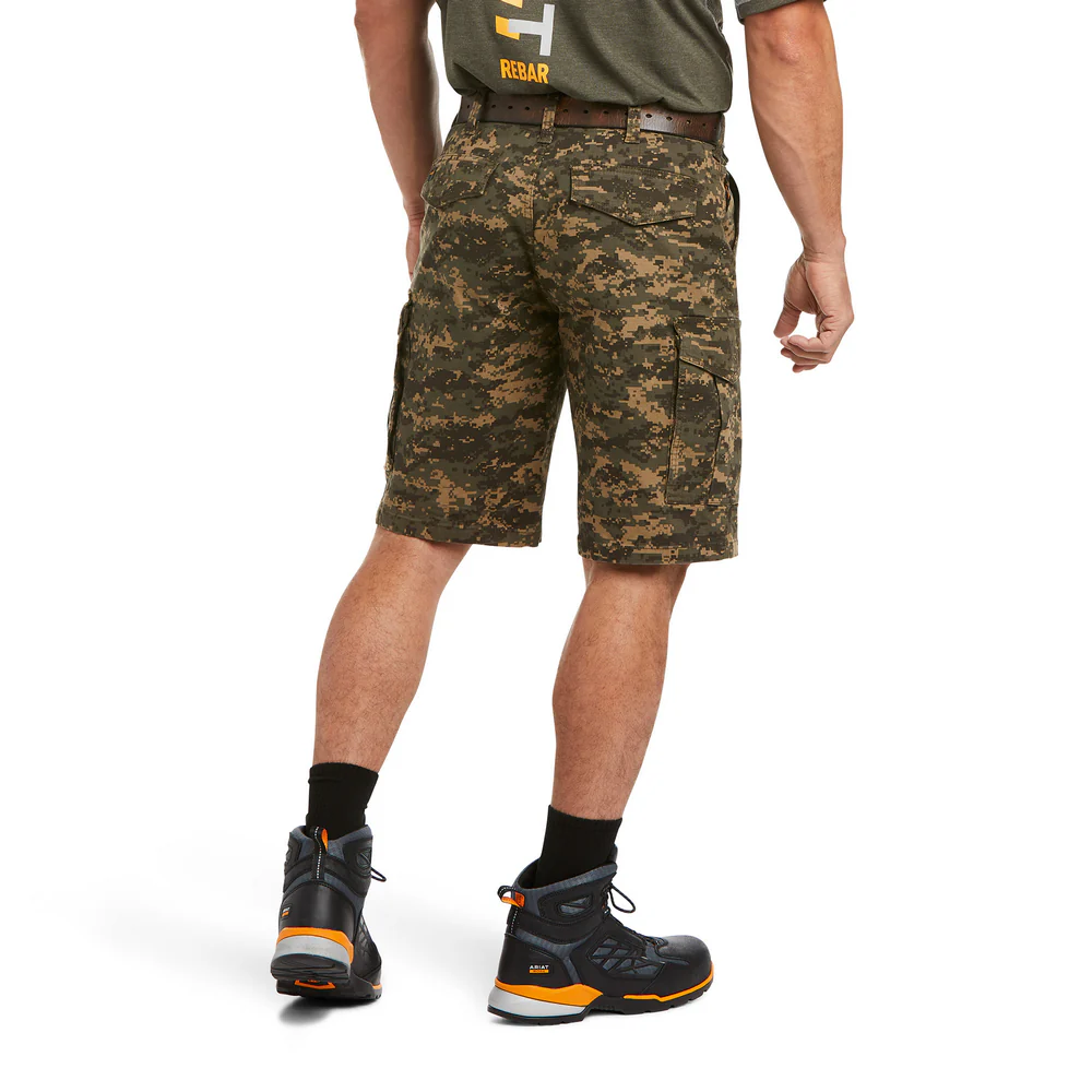 REBAR CARGO SHORT - 300-Green | Ariat 10034723 - Image 2