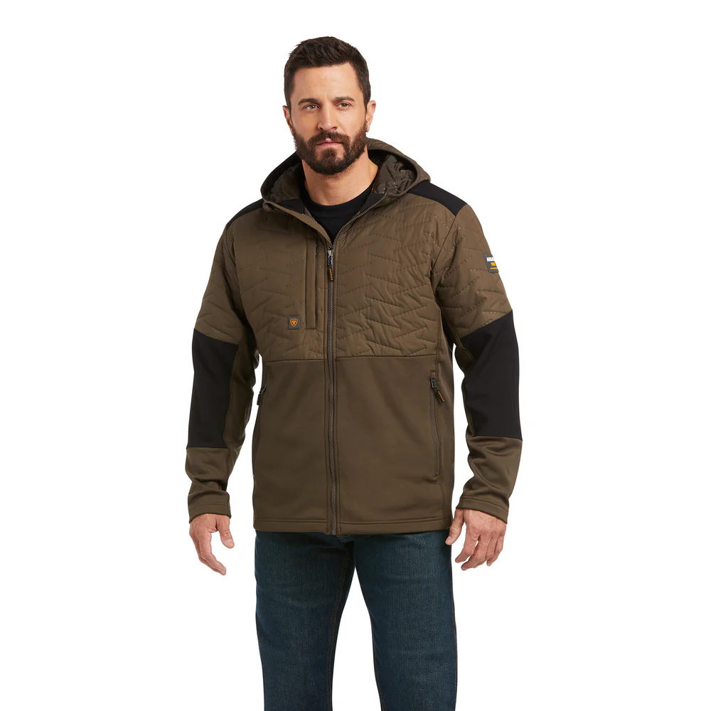 REBAR CLOUD 9 INSULATED JACKET - 200-Brown | Ariat 10037510