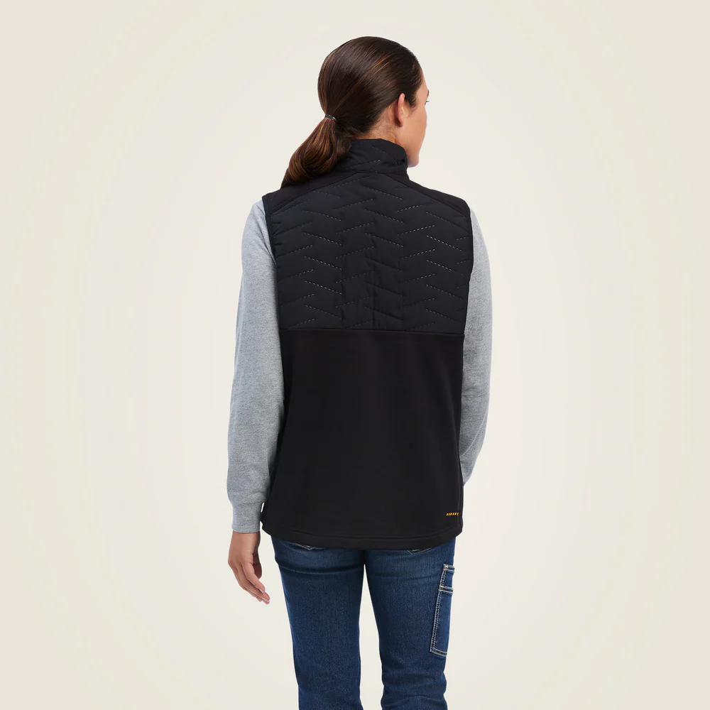 Rebar Cloud 9 Insulated Vest - 001-Black | Ariat 10041473