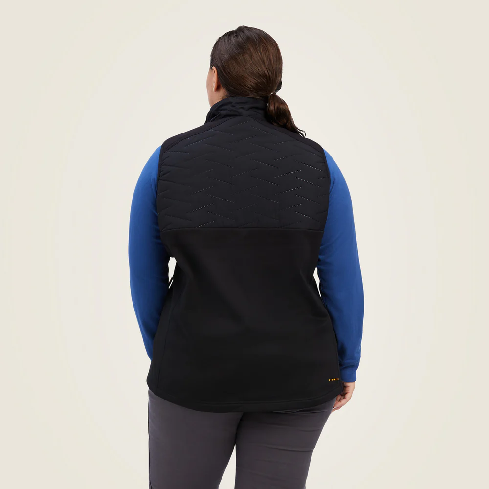 Rebar Cloud 9 Insulated Vest - 001-Black | Ariat 10041473 - Image 2