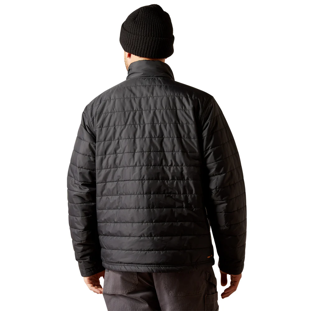Rebar Cordura Ripstop Lightweight Insulated Jacket - 001-Black | Ariat 10052030