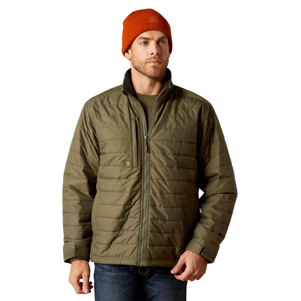 Rebar Cordura Ripstop Lightweight Insulated Jacket - 300-Beetle | Ariat 10052553 - Image 3