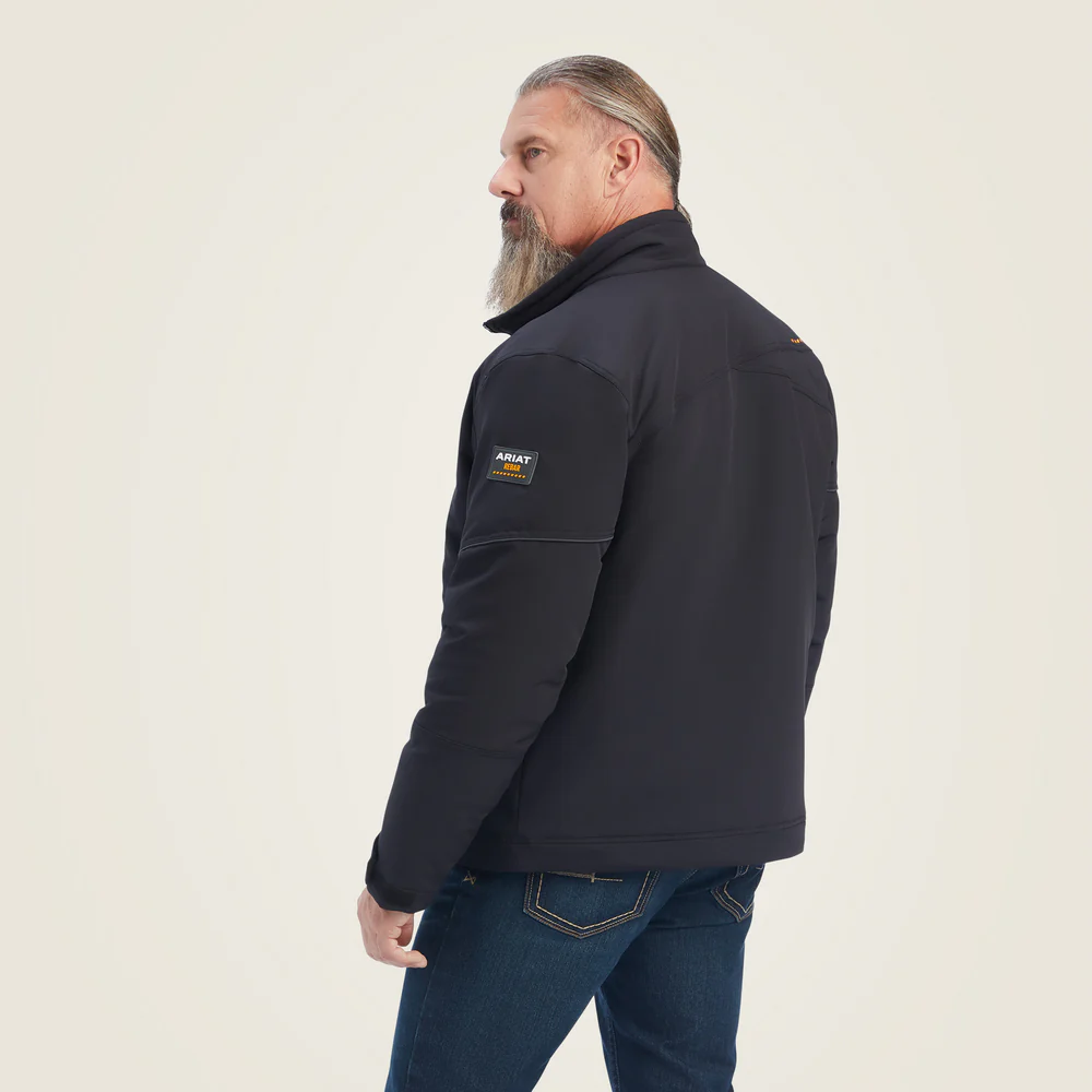 Rebar Dritek Durastretch Insulated Jacket - 001-Black | Ariat 10041502