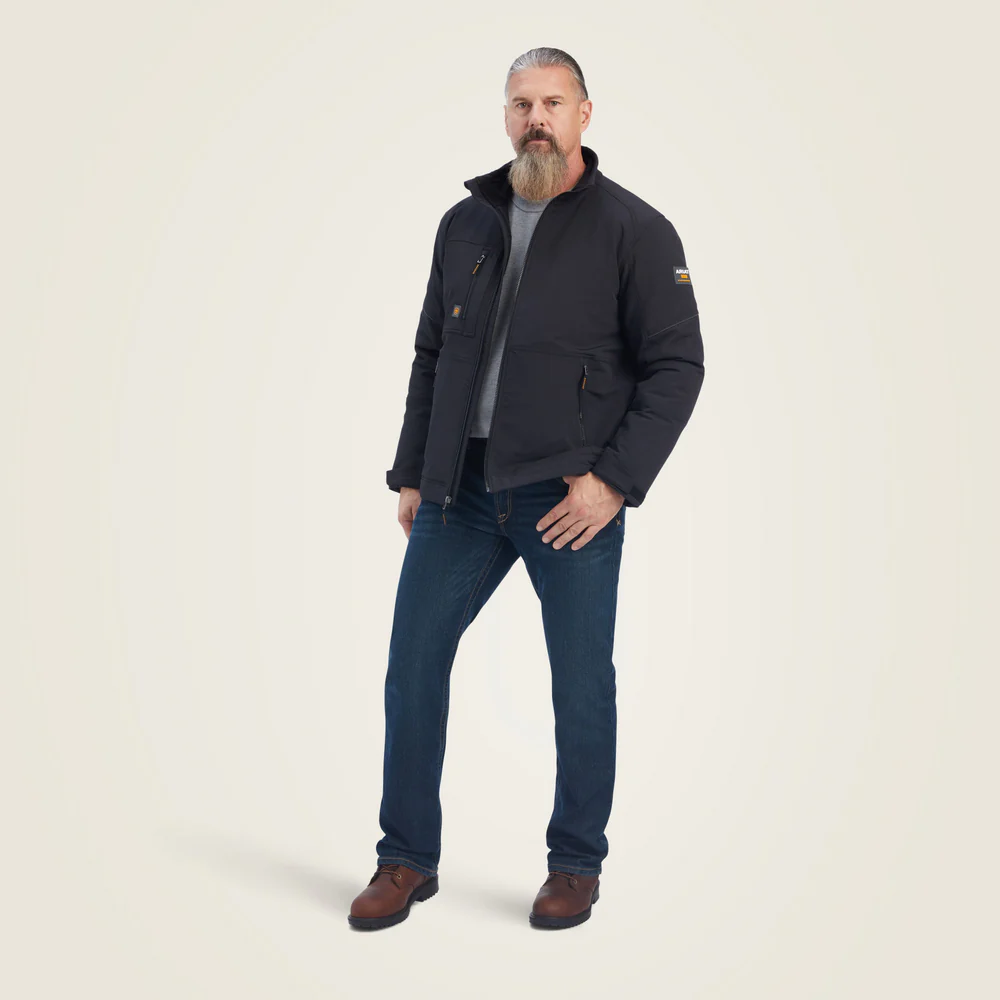 Rebar Dritek Durastretch Insulated Jacket - 001-Black | Ariat 10041502 - Image 4