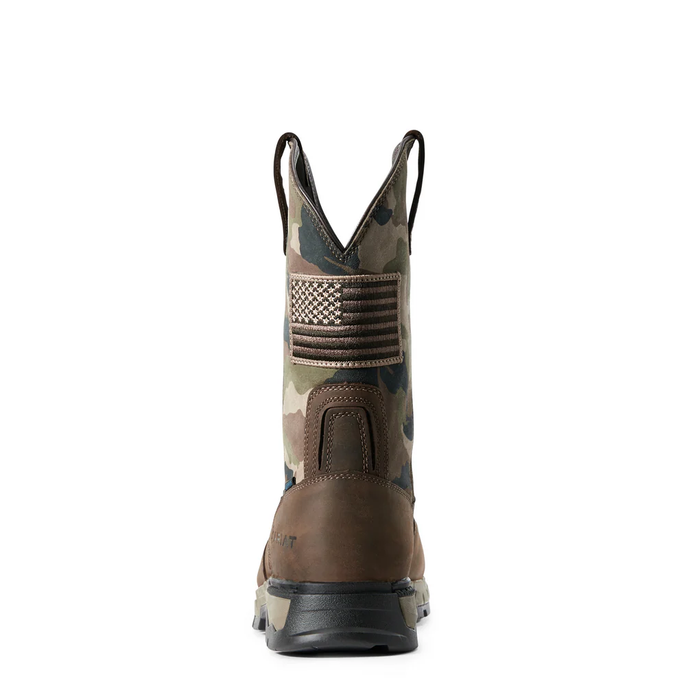 REBAR FLEX PATRIOT H2O COMPOSITE TOE BOOT - 200-Brown | Ariat 10029518 - Image 3