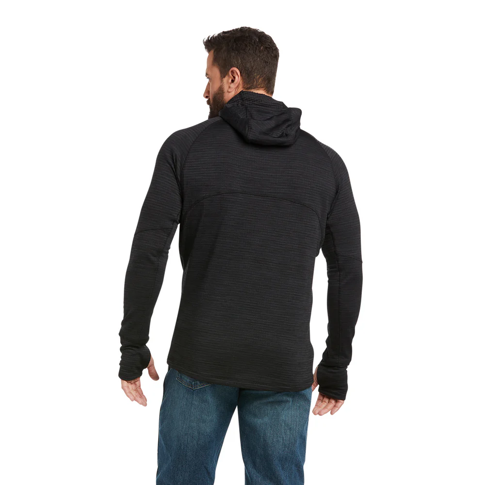 REBAR GRIDWORK BALACLAVA LONG-SLEEVE - 001-Black | Ariat 10037674 - Image 2