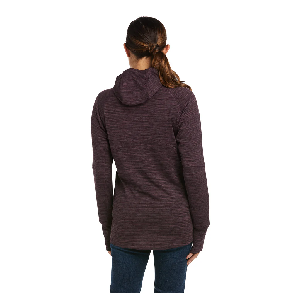 REBAR GRIDWORK BALACLAVA LONG-SLEEVE BASELAYER TOP - 500-Purple | Ariat 10037677 - Image 2