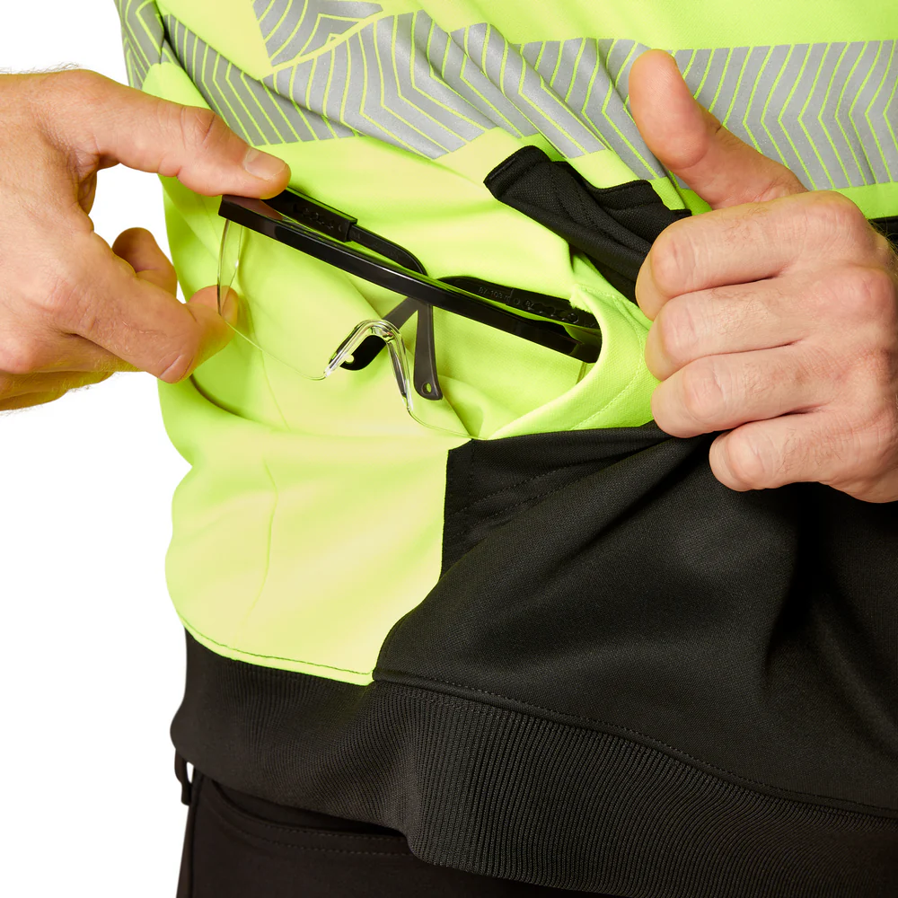 Rebar Hi-Vis Hoodie - 700-Hi-Vis Yellow | Ariat 10053064 - Image 2