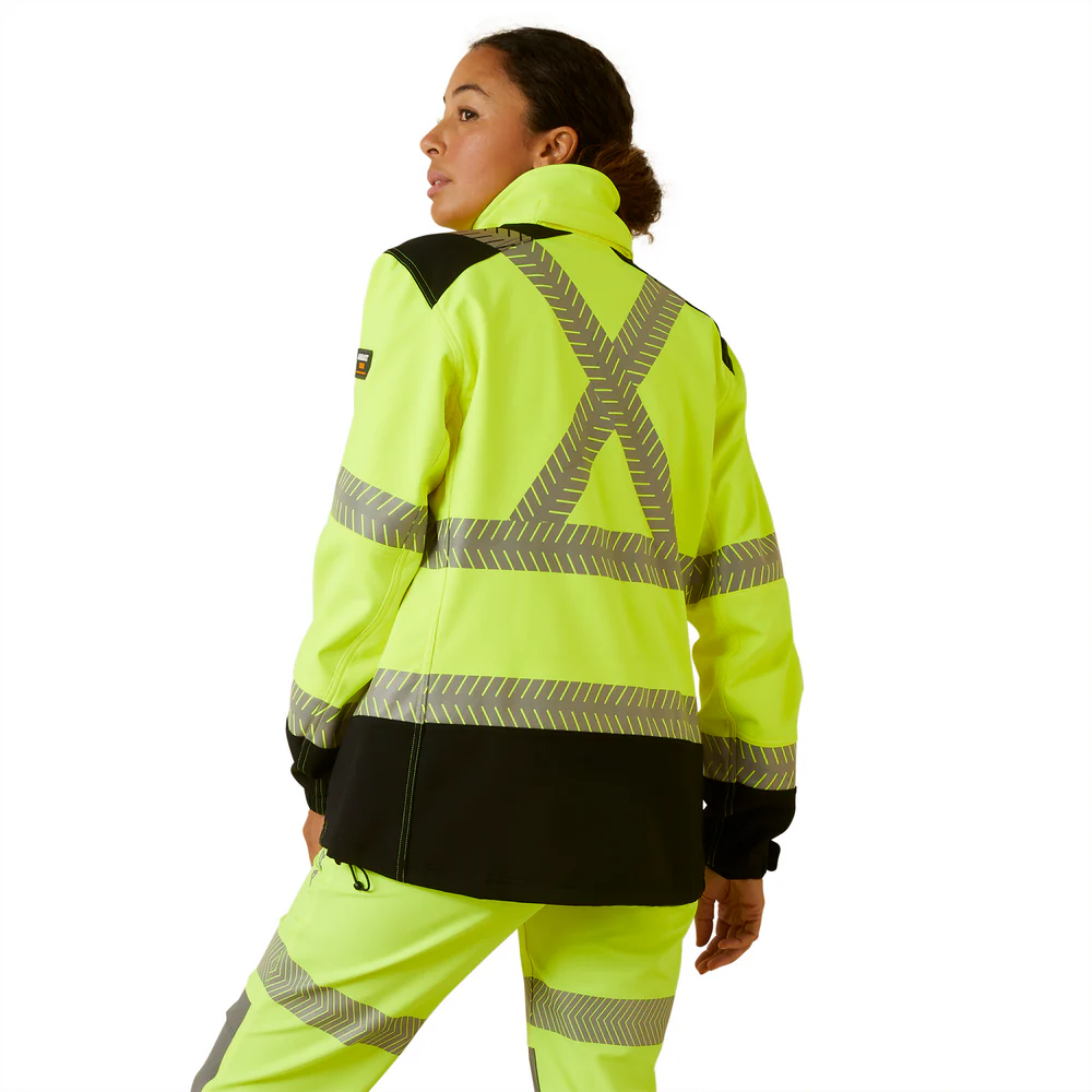 Rebar Hi-Vis Softshell Jacket - 700-Hi-Vis Yellow | Ariat 10046381