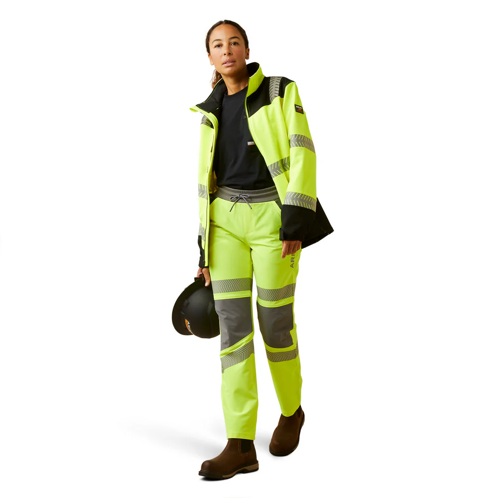 Rebar Hi-Vis Softshell Jacket - 700-Hi-Vis Yellow | Ariat 10046381 - Image 9