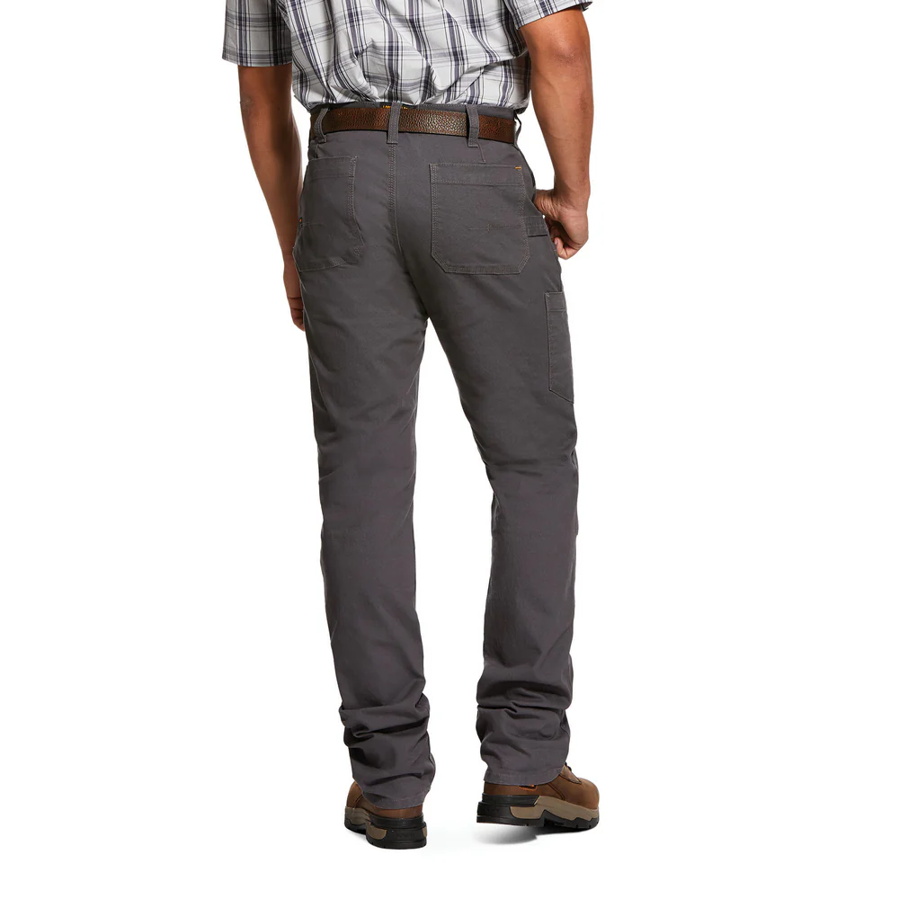 REBAR M4 DOUBLE FRONT PANT - 020-Gray | Ariat 10030234 - Image 2