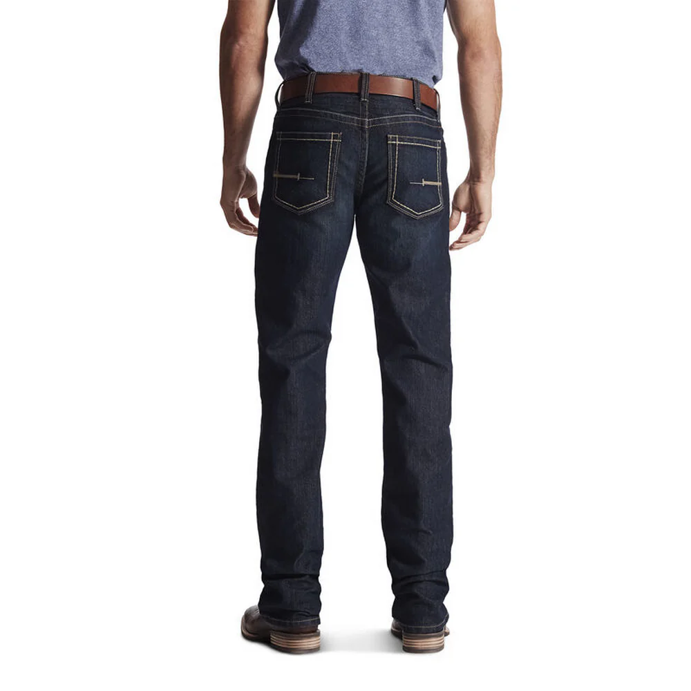 REBAR M4 DURASTRETCH EDGE BOOT JEAN - 429-Indigo | Ariat 10016220 - Image 2