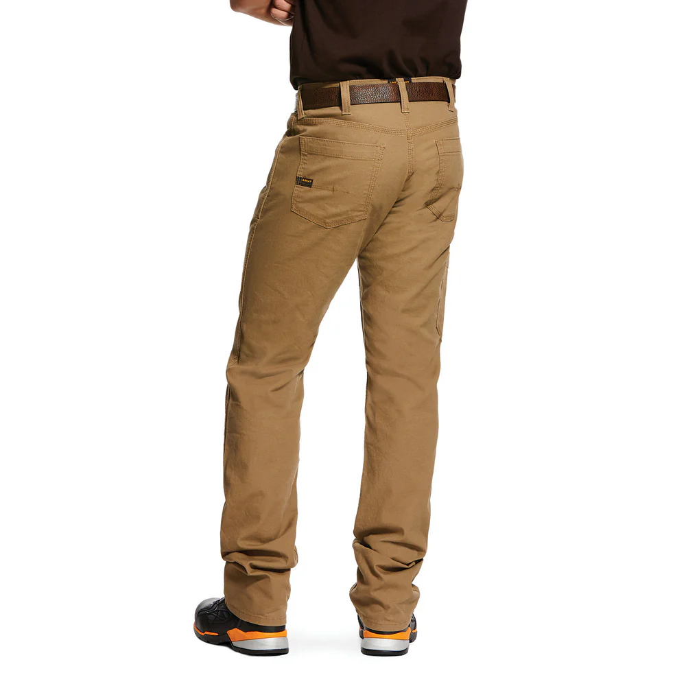 REBAR M4 DURASTRETCH MADE TOUGH STACKABLE PANT - 250-Beige/Khaki | Ariat 10030239 - Image 2