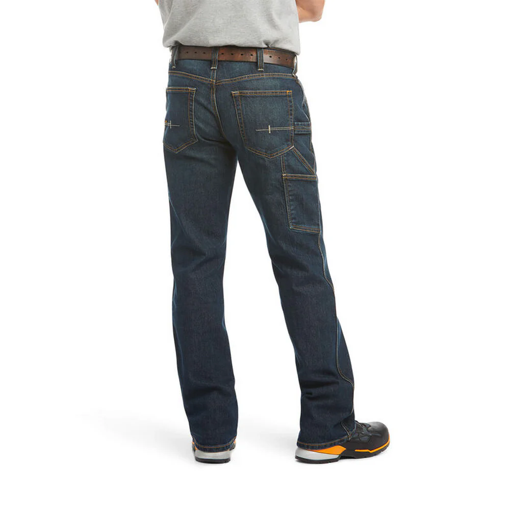 REBAR M4 DURASTRETCH WORKHORSE BOOT JEAN - 400-Blue | Ariat 10018377 - Image 2