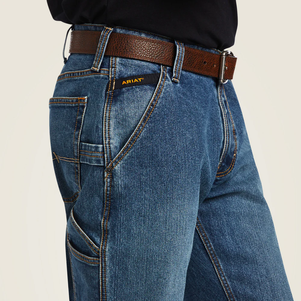 Rebar M4 Low Rise Durastretch Workhorse Boot Cut Jean - 400-Gabe | Ariat 10041086 - Image 2
