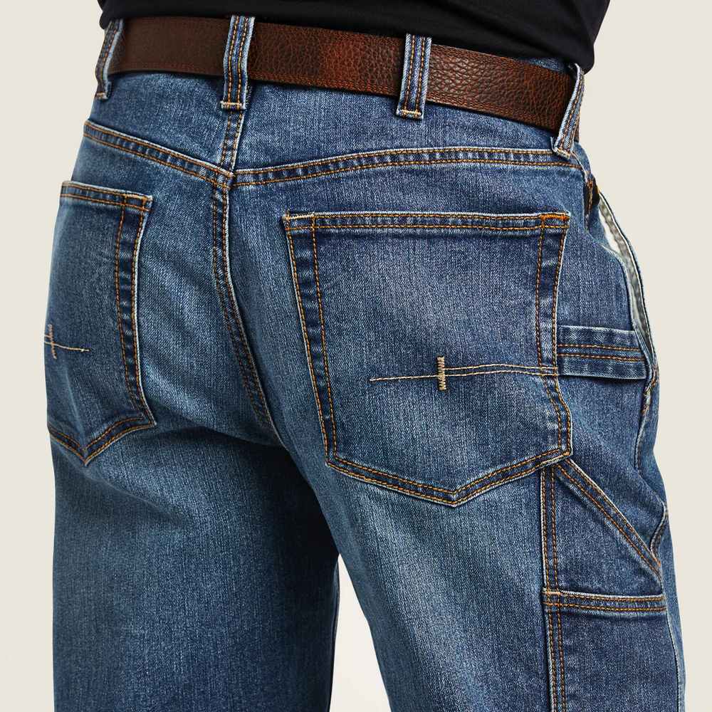 Rebar M4 Low Rise Durastretch Workhorse Boot Cut Jean - 400-Gabe | Ariat 10041086 - Image 3