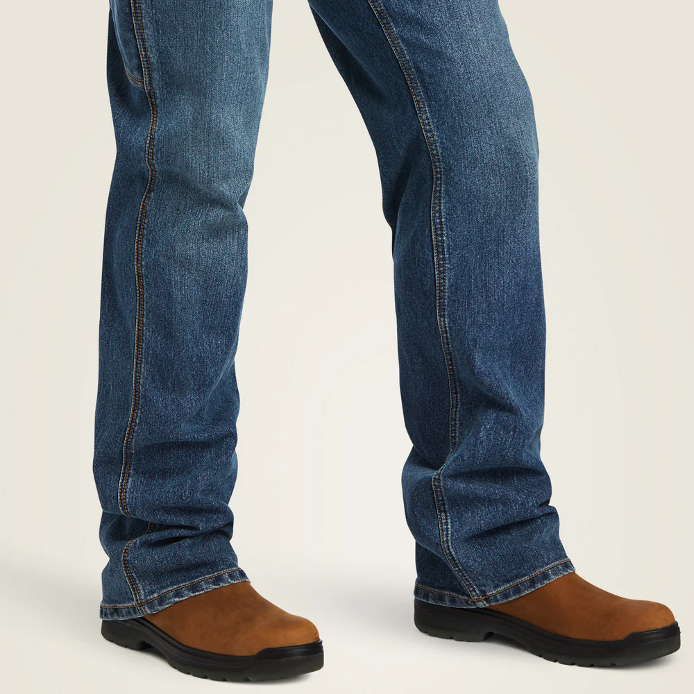 Rebar M4 Low Rise Durastretch Workhorse Boot Cut Jean - 400-Gabe | Ariat 10041086 - Image 4