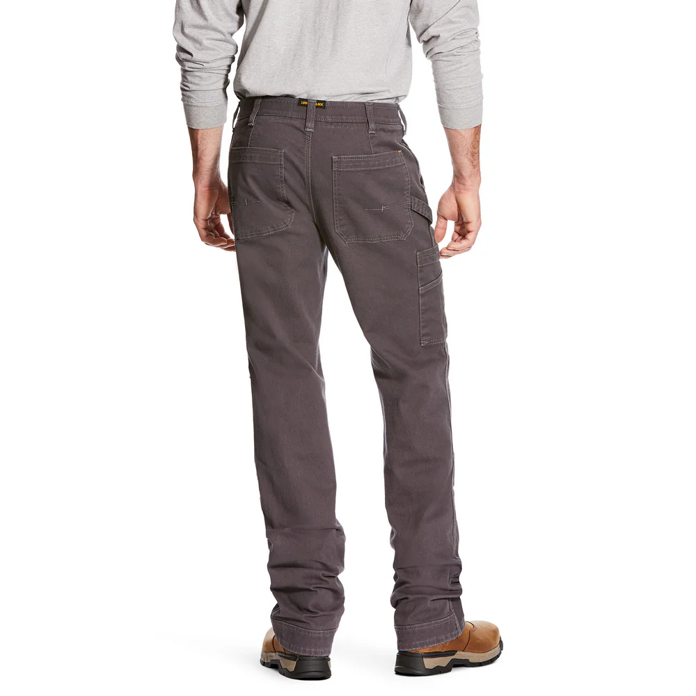 REBAR M4 WASHED TWILL DUNGAREE PANT - 020-Gray | Ariat 10025973 - Image 2
