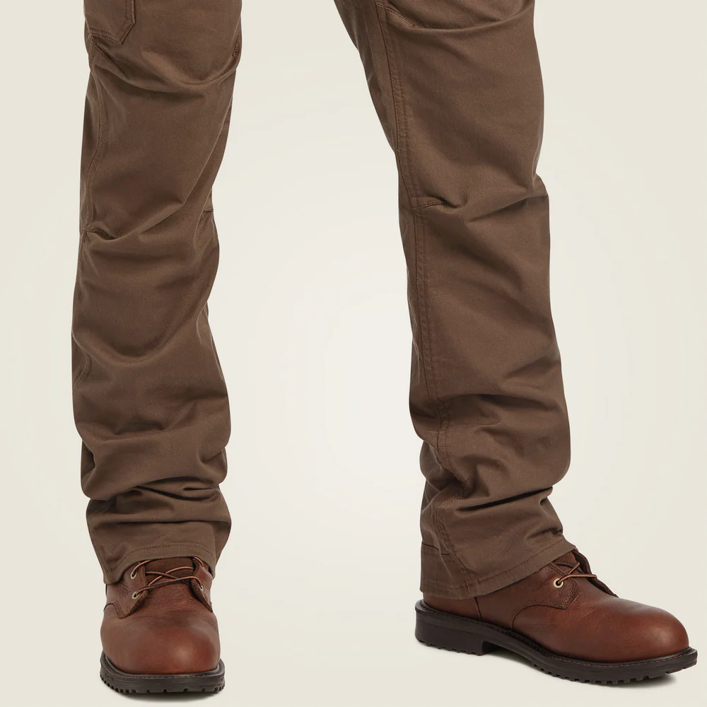 Rebar M5 Straight Durastretch Washed Twill Dungaree Straight Leg Pant - 200-Wren | Ariat 10041064 - Image 3