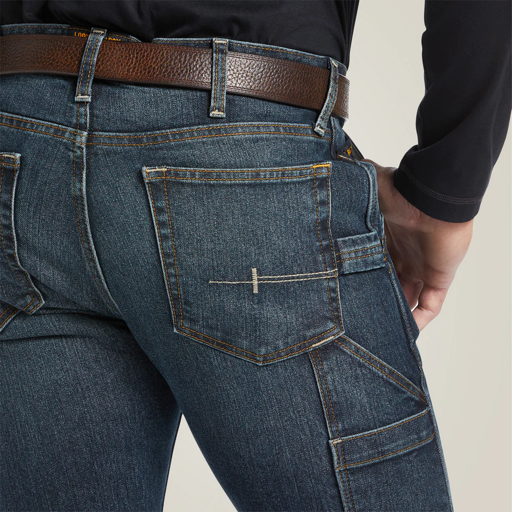 Rebar M7 Slim Durastretch Workhorse Straight Leg Jean - 400-Mccoy | Ariat 10039287 - Image 3