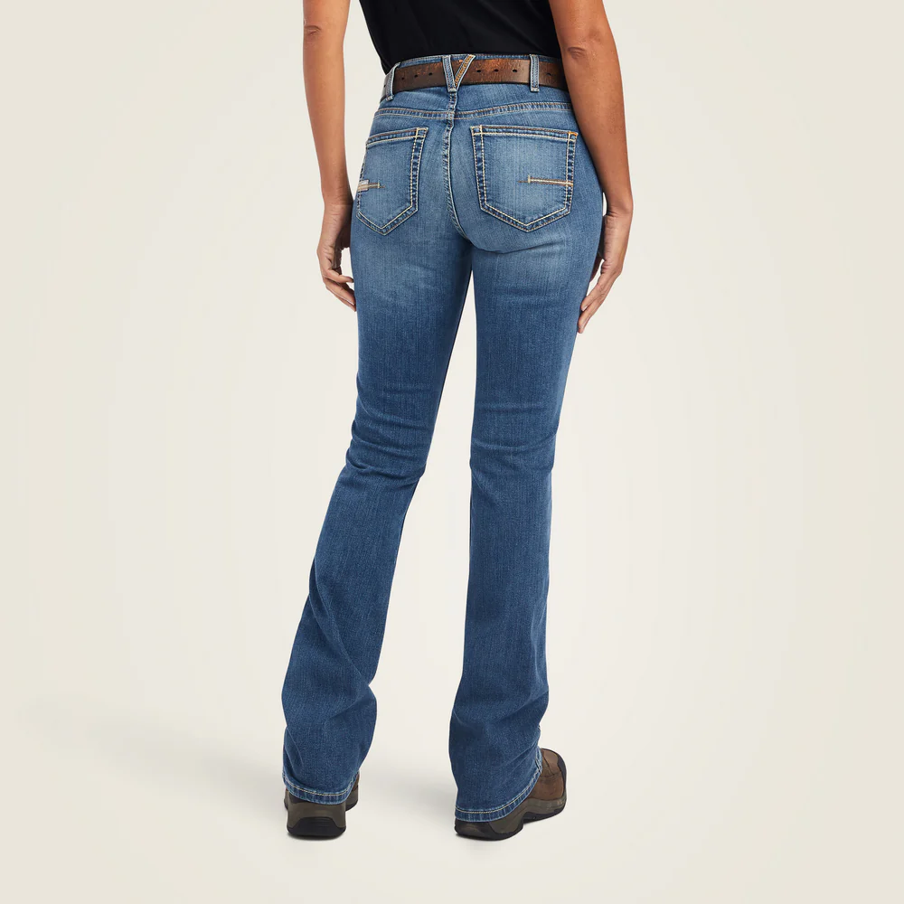 Rebar Riveter Boot Cut Jean - 400-Malibu | Ariat 10041067