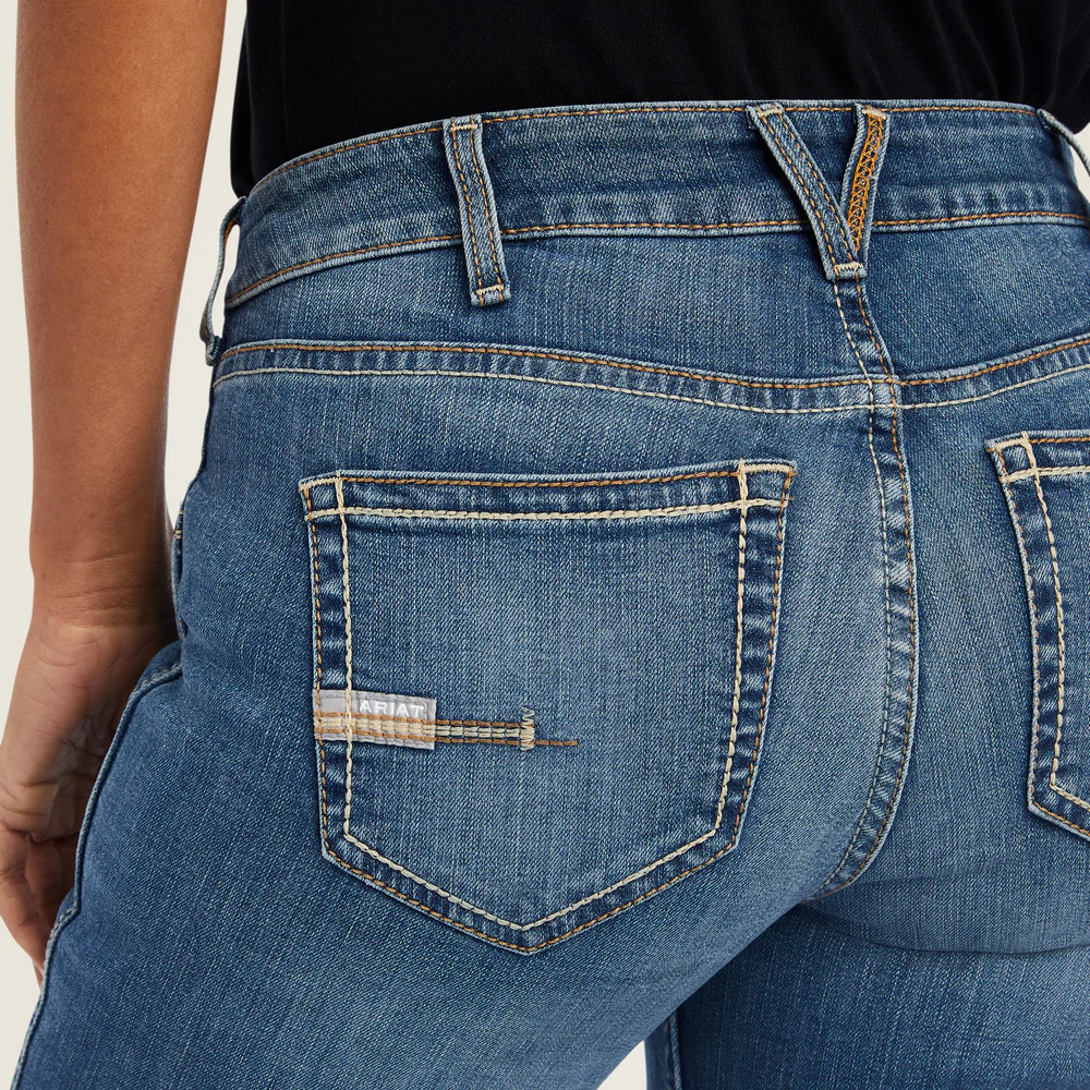 Rebar Riveter Boot Cut Jean - 400-Malibu | Ariat 10041067 - Image 4