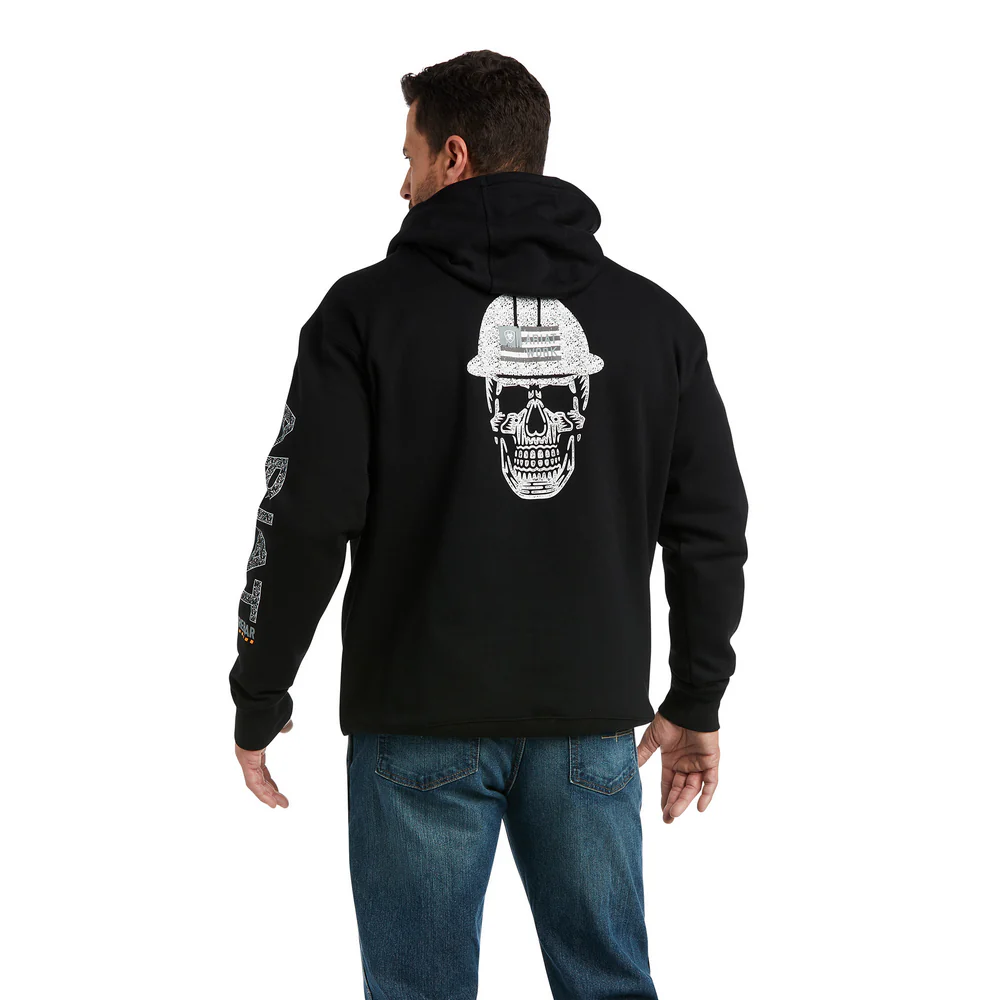 REBAR ROUGHNECK SWEATSHIRT - 001-Black | Ariat 10037616