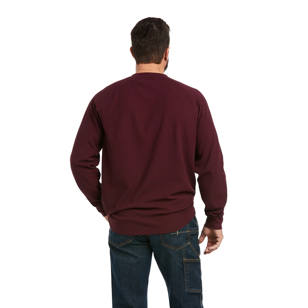 REBAR THERMAL LONG-SLEEVE SHIRT - 500-Purple | Ariat 10037501 - Image 2