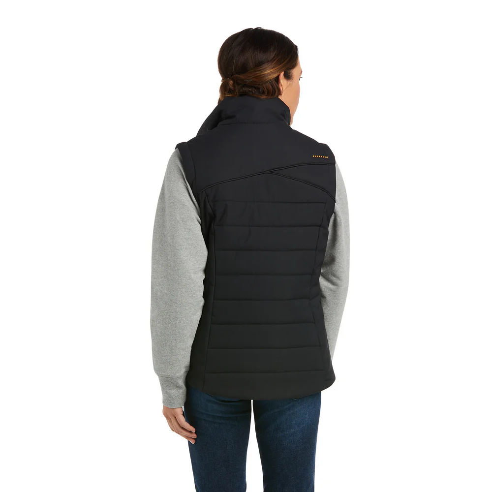 REBAR VALKYRIE CANVAS INSULATED JACKET - 001-Black | Ariat 10037610 - Image 2