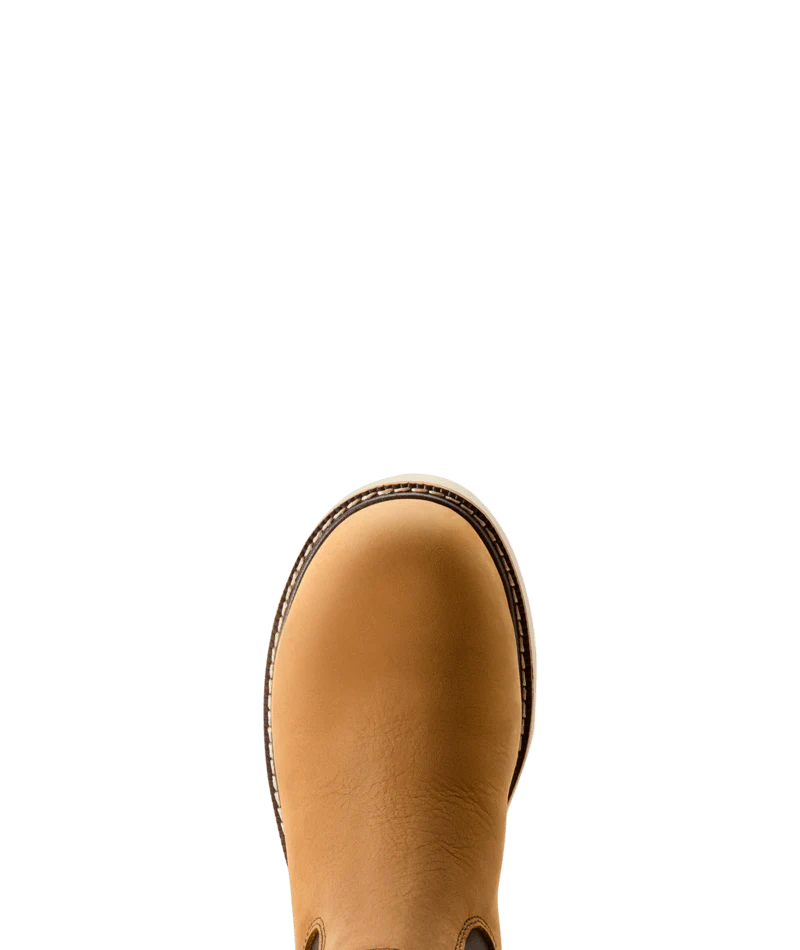 Rebar Wedge Chelsea Waterproof Composite Toe Work Boot BRN-Antique Brown | Ariat 10053719 - Image 2