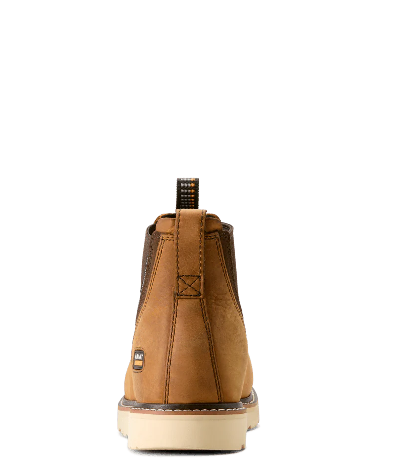 Rebar Wedge Chelsea Waterproof Composite Toe Work Boot BRN-Antique Brown | Ariat 10053719 - Image 7