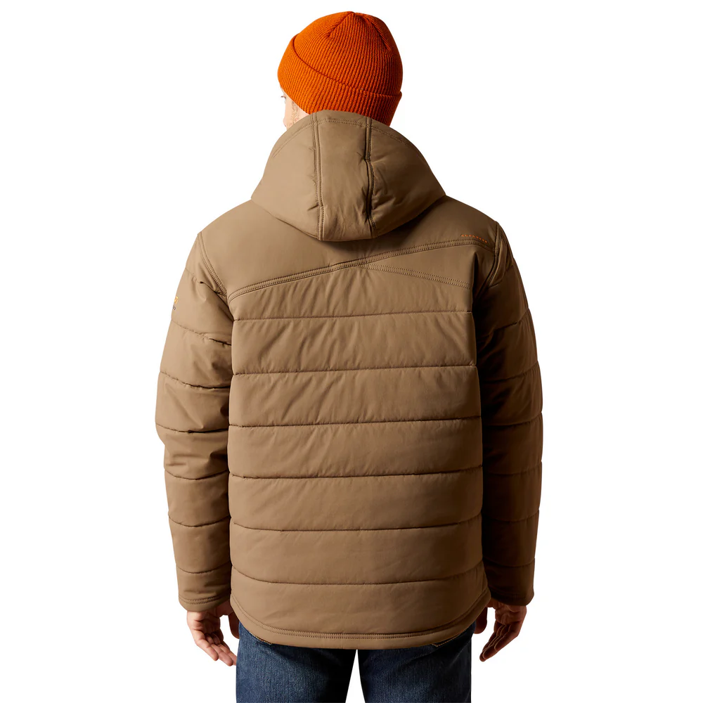 Rebar Winter Valiant Ripstop Insulated Jacket - 200-Chocolate Chip | Ariat 10052428