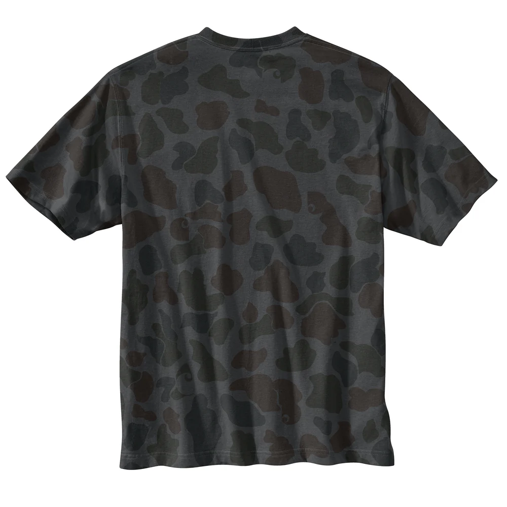 Relaxed Fit Lightweight Short-Sleeve Pocket Camo Logo Graphic T-Shirt - EA8-Shadow Signature Camo | Carhartt 106894