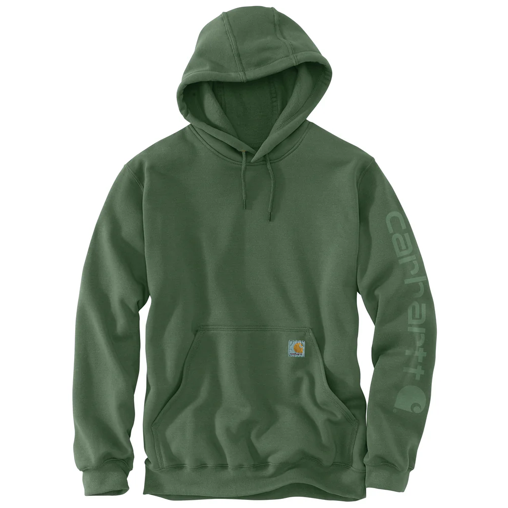 Relaxed Fit Midweight Garment Dyed French Terry Graphic Sweatshirt - GF8-Mountain View | Carhartt 106253 - Image 2