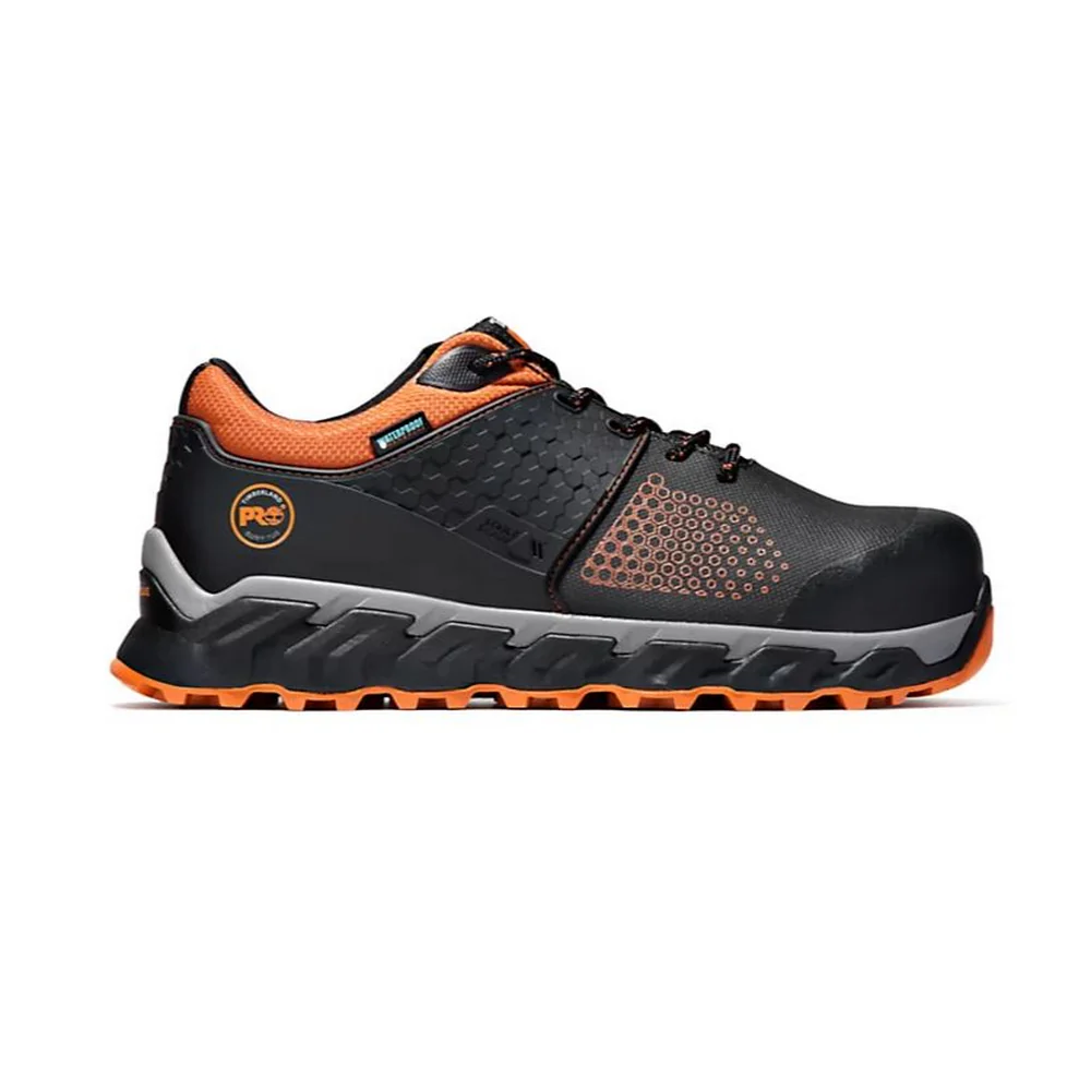 RIDGEWORK COMPOSITE SAFETY TOE WATERPROOF SHOE - 001-Black Orange | Timberland PRO TB0A1Q2P
