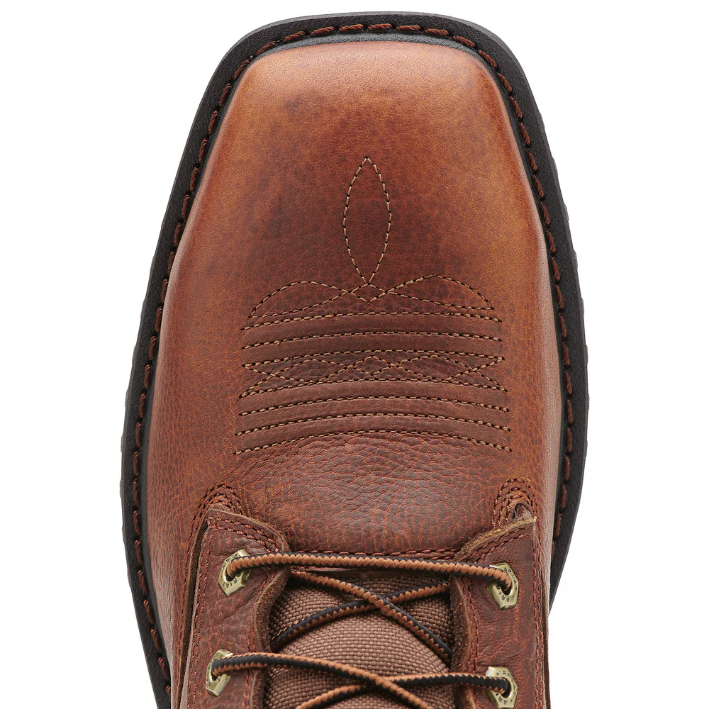RIGTEK 8-INCH WIDE SQUARE COMPOSITE TOE BOOT - 200-Brown | Ariat 10012927 - Image 4