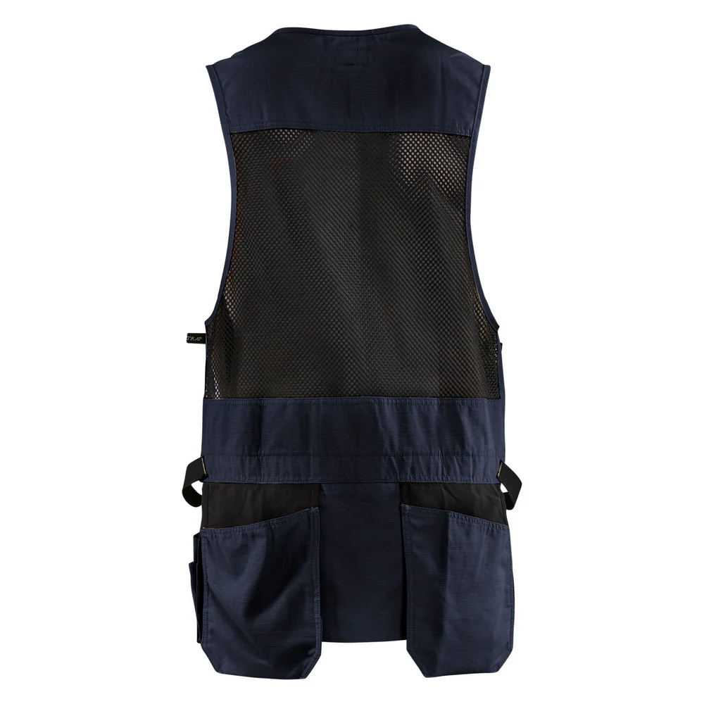 RIP STOP KANGAROO MESH VEST - 8600-Navy Blue | Blaklader 31151330 - Image 2