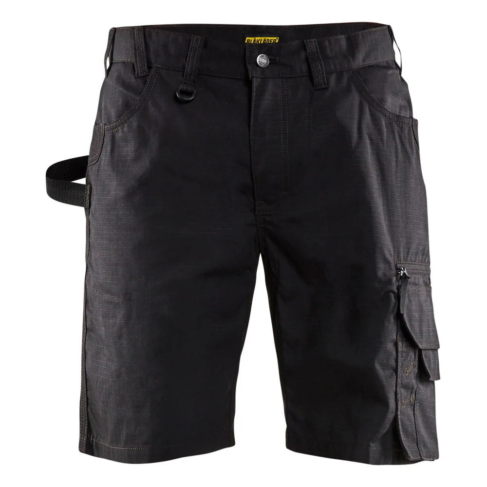 RIP STOP SHORTS WITH STRETCH - 9900-Black | Blaklader 16381330