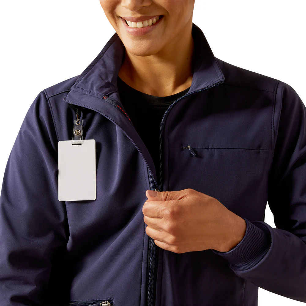 Rosalyn Utility Scrub Jacket - 410-Navy | Ariat 10041867 - Image 4