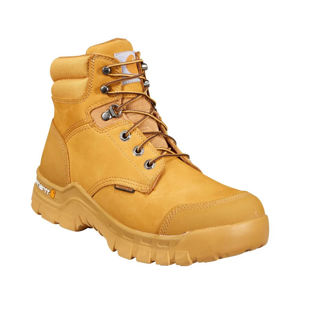 RUGGED FLEX 6-INCH NON-SAFETY TOE WORK BOOT - WHT-Wheat Nubuck | Carhartt CMF6056 - Image 2