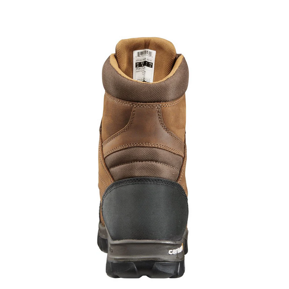 RUGGED FLEX 8-INCH INSULATED COMPOSITE TOE BOOT - DKBRN-Dk Brown Oil Tanned | Carhartt CMF8389 - Image 5