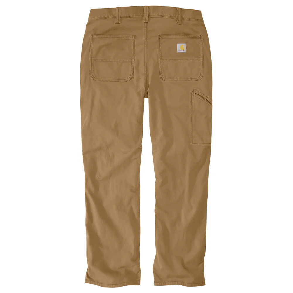 Rugged Flex Loose Fit Canvas Work Pant - 918-Hickory | Carhartt 106948