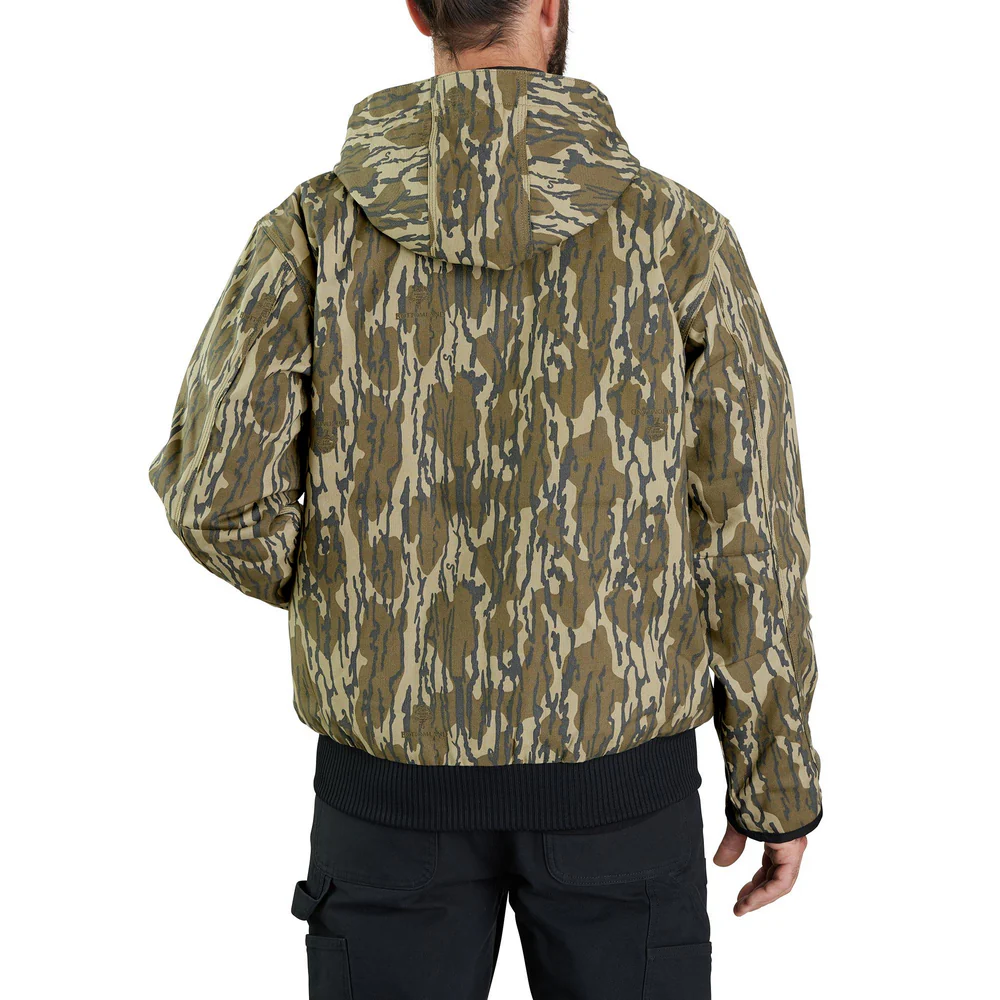 Rugged Flex® Duck Loose Fit Insulated Camo Active Jac - G47-Mossy Oak Bottomland Camo | Carhartt 106098