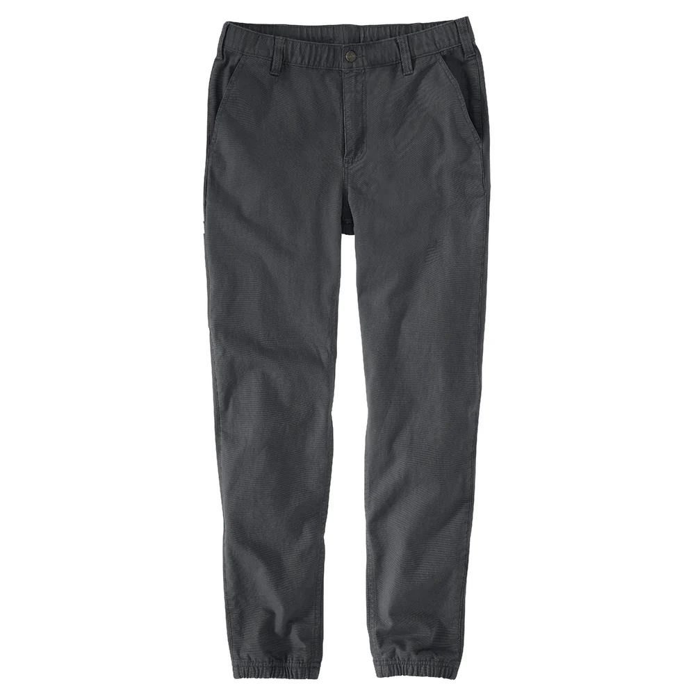 Rugged Flex® Relaxed Fit Canvas Jogger Pant - 029-Shadow | Carhartt 106889 - Image 2