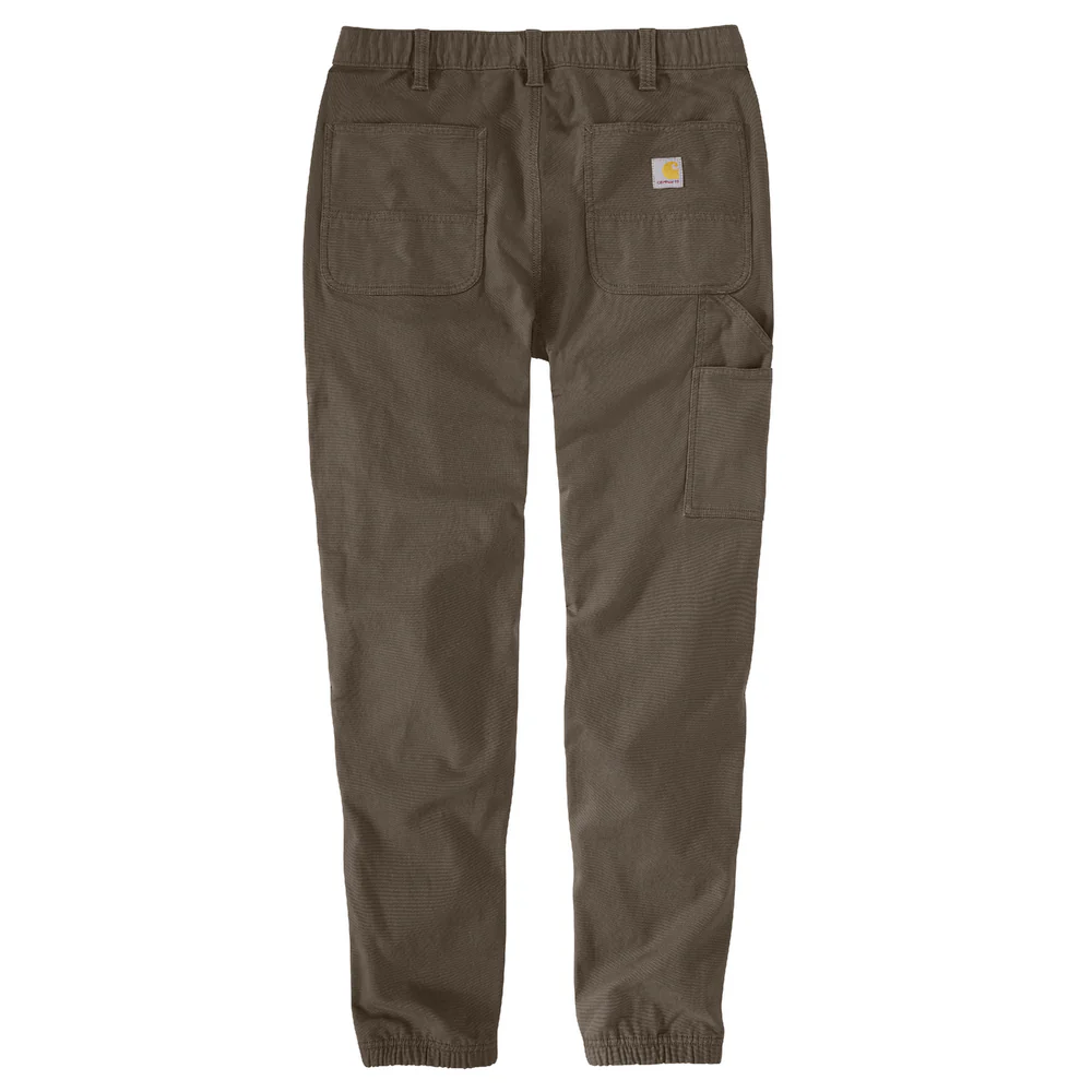Rugged Flex® Relaxed Fit Canvas Jogger Pant - 217-Tarmac | Carhartt 106889