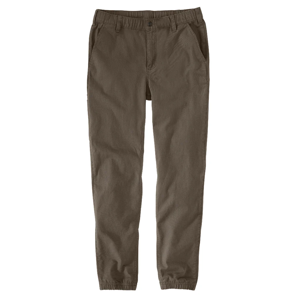 Rugged Flex® Relaxed Fit Canvas Jogger Pant - 217-Tarmac | Carhartt 106889 - Image 2
