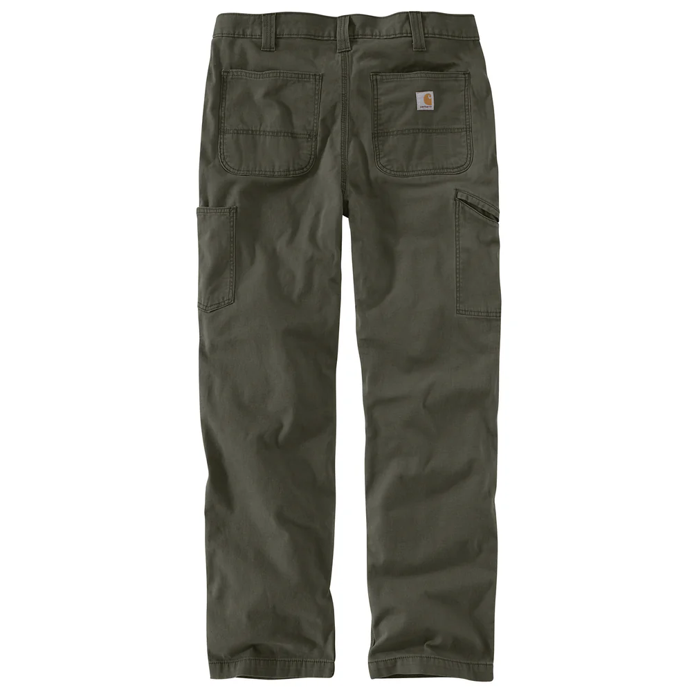 Rugged Flex Relaxed Fit Canvas Double-Front Utility Work Pant - MOS-Moss | Carhartt 102802